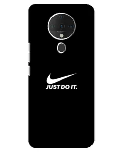 Чехол для TECNO Spark 6 с картинкой «Минимализм от Nike»