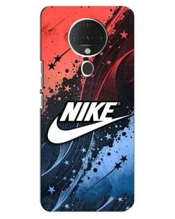 Чехол для TECNO Spark 6 с картинкой «Градиентный принт Найк»