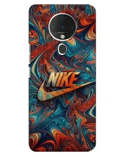 Чехол для TECNO Spark 6 с картинкой «Nike в абстракции»