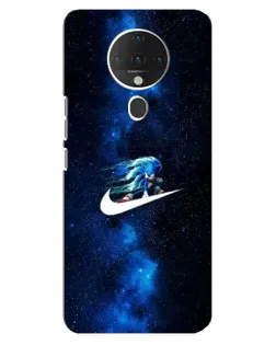 Чехол для TECNO Spark 6 с картинкой «Звездный путь Nike»
