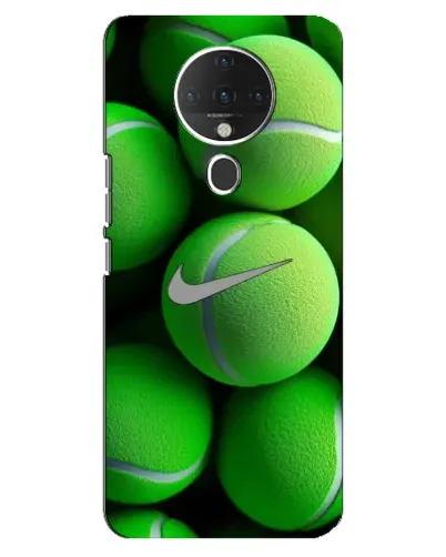 Чехол для TECNO Spark 6 с картинкой «Теннисные мячи Найк»