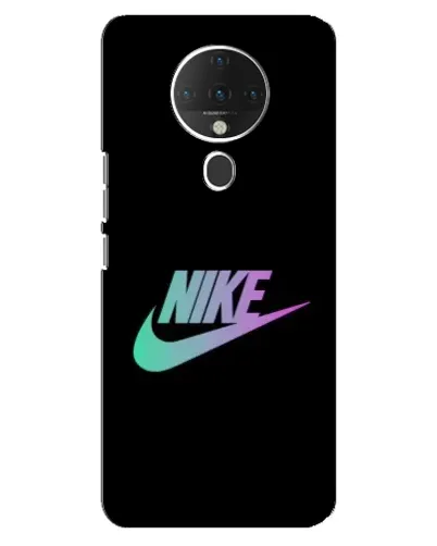 Чехол для TECNO Spark 6 с картинкой «Nike — городская ночь»
