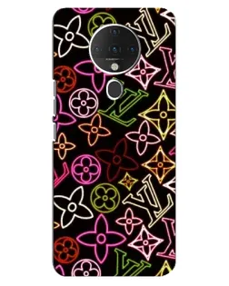 Чехол для TECNO Spark 6 с картинкой «Неоновый микс Nike» Чехол для TECNO Spark 6 с картинкой «Неоновый микс Nike»
