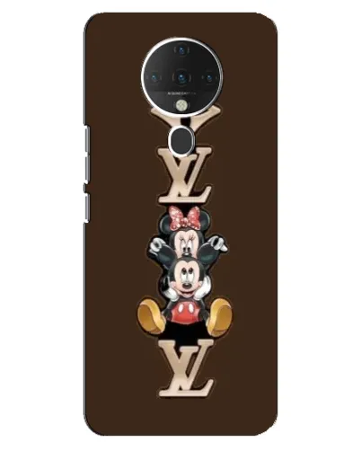 Чехол для TECNO Spark 6 с картинкой «LV и Микки Маус»