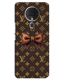 Чехол для TECNO Spark 6 с картинкой «LV с бантом»