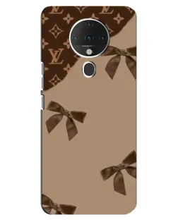 Чехол для TECNO Spark 6 с картинкой «LV — кофейный атлас»