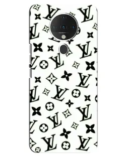 Чехол для TECNO Spark 6 с картинкой «Монохромный хаос LV»
