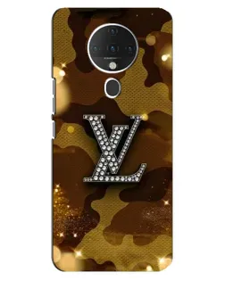 Чехол для TECNO Spark 6 с картинкой «Камуфляжный Louis Vuitton»