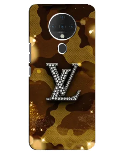 Чехол для TECNO Spark 6 с картинкой «Камуфляжный Louis Vuitton»
