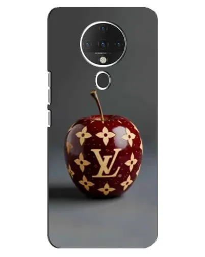 Чехол для TECNO Spark 6 с картинкой «Красное яблоко LV»