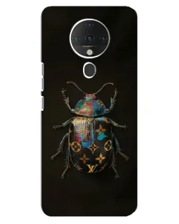 Чехол для TECNO Spark 6 с картинкой «LV — мраморный принт»