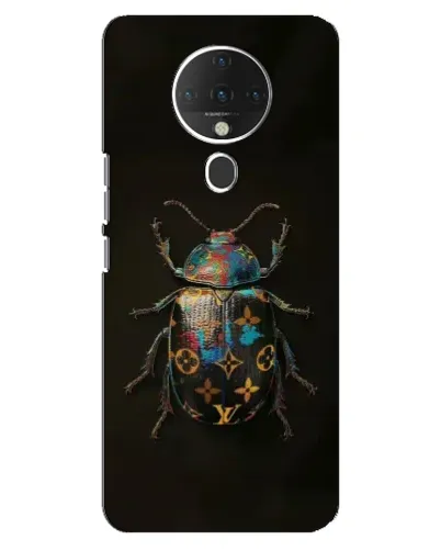 Чехол для TECNO Spark 6 с картинкой «LV — мраморный принт»