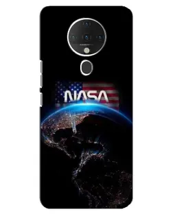 Чехол для TECNO Spark 6 с картинкой «Земля из космоса NASA»
