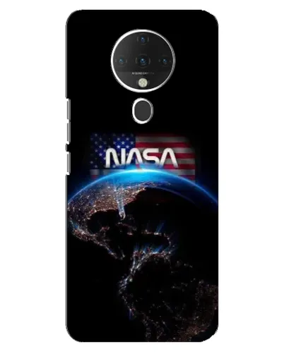 Чехол для TECNO Spark 6 с картинкой «Земля из космоса NASA»