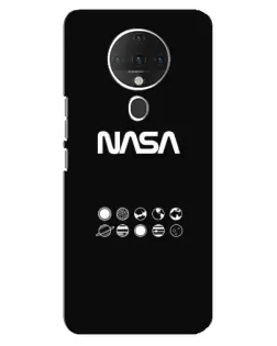 Чехол для TECNO Spark 6 с картинкой «NASA — технический принт»