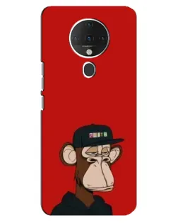 Чохол для TECNO Spark 6 з картинкою «Bored Ape — червоний фон» Чохол для TECNO Spark 6 з картинкою «Bored Ape — червоний фон»
