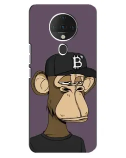 Чехол для TECNO Spark 6 с картинкой «Bored Ape в кепке»