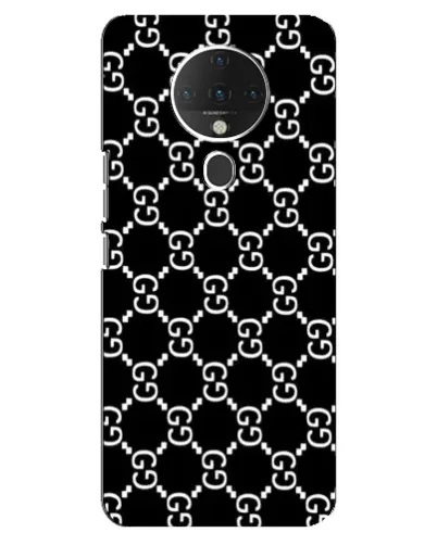 Чехол для TECNO Spark 6 с картинкой «Gucci — сетчатый паттерн»