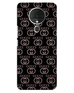 Чехол для TECNO Spark 6 с картинкой «Классическая монограмма Gucci»