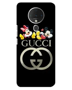 Чехол для TECNO Spark 6 с картинкой «Gucci — герои Disney»