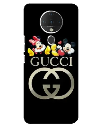 Чехол для TECNO Spark 6 с картинкой «Gucci — герои Disney»