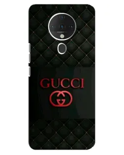 Чехол для TECNO Spark 6 с картинкой «Gucci — стеганый черный»