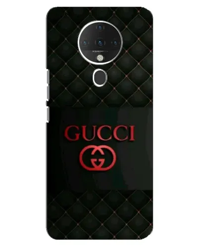Чехол для TECNO Spark 6 с картинкой «Gucci — стеганый черный»