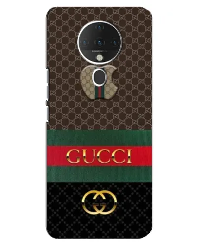 Чехол для TECNO Spark 6 с картинкой «Gucci — брендированный десерт»