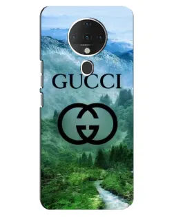 Чехол для TECNO Spark 6 с картинкой «Gucci — горный пейзаж»