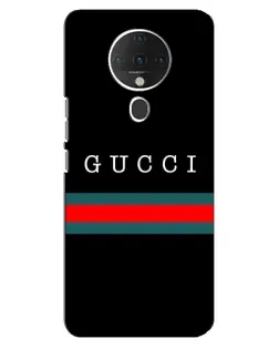 Чехол для TECNO Spark 6 с картинкой «Gucci — красный пояс»
