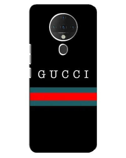 Чехол для TECNO Spark 6 с картинкой «Gucci — красный пояс»