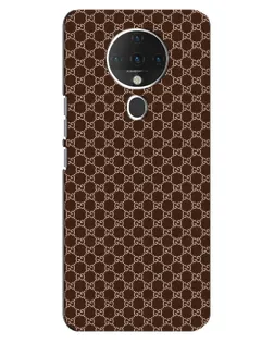 Чохол для TECNO Spark 6 з картинкою «Gucci — шоколадна сітка»
