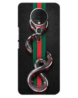 Чохол для TECNO Spark 6 з картинкою «Gucci — змія на смузі»