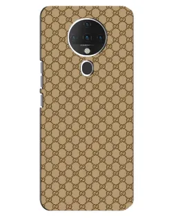 Чохол для TECNO Spark 6 з картинкою «Gucci — класичний беж»