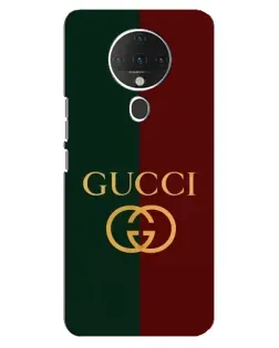 Чохол для TECNO Spark 6 з картинкою «Gucci — темно-зелений градієнт»