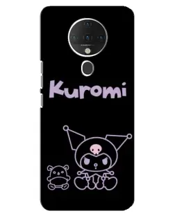 Чехол для TECNO Spark 6 с картинкой «Kuromi — черный минимализм» Чехол для TECNO Spark 6 с картинкой «Kuromi — черный минимализм»