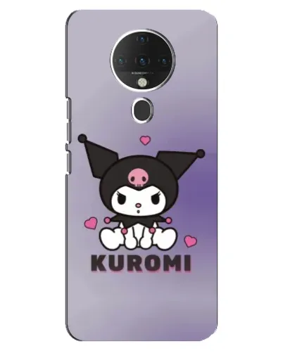 Чохол для TECNO Spark 6 з картинкою «Kuromi — фіолетовий арт» Чохол для TECNO Spark 6 з картинкою «Kuromi — фіолетовий арт»