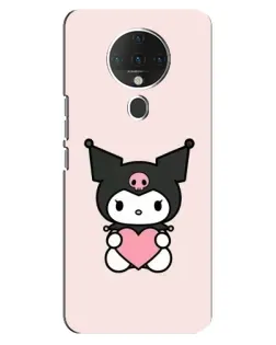 Чохол для TECNO Spark 6 з картинкою «Kuromi та серце» Чохол для TECNO Spark 6 з картинкою «Kuromi та серце»