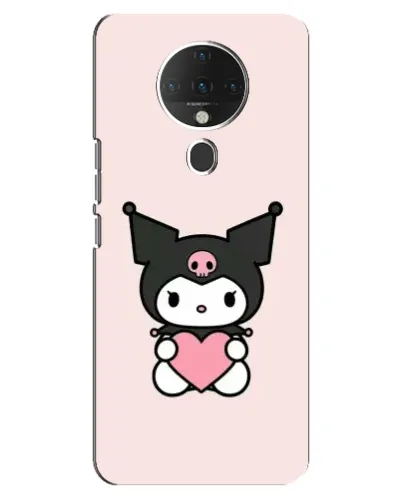 Чохол для TECNO Spark 6 з картинкою «Kuromi та серце» Чохол для TECNO Spark 6 з картинкою «Kuromi та серце»