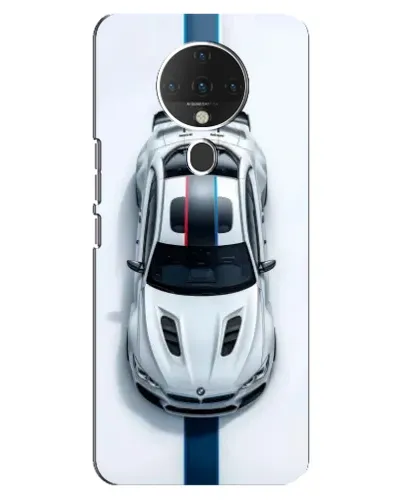 Чехол для TECNO Spark 6 с картинкой «Вид сверху — BMW M»