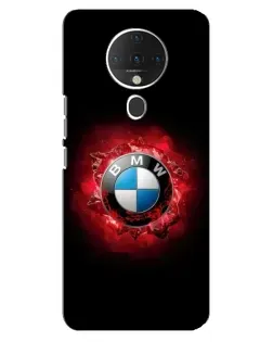 Чехол для TECNO Spark 6 с картинкой «Логотип BMW — вспышка»