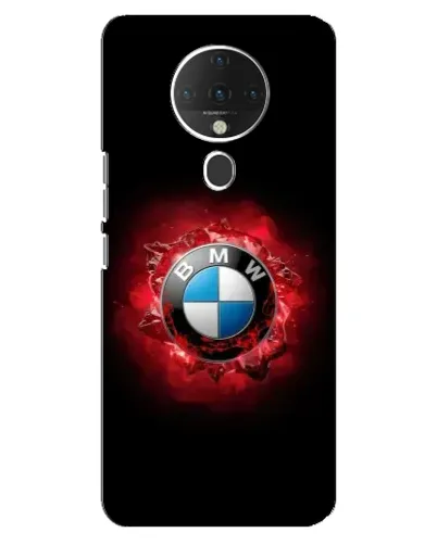 Чехол для TECNO Spark 6 с картинкой «Логотип BMW — вспышка»