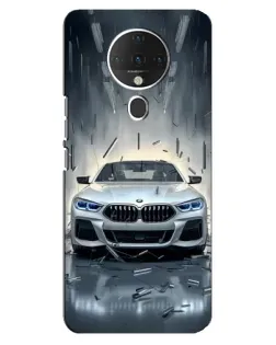 Чехол для TECNO Spark 6 с картинкой «BMW в свете фар»