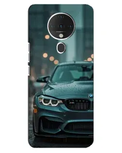 Чехол для TECNO Spark 6 с картинкой «BMW в огнях города»