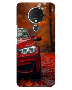 Чехол для TECNO Spark 6 с картинкой «Осенняя BMW M4»