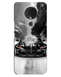 Чохол для TECNO Spark 6 з картинкою «BMW — акварельний дрифт»