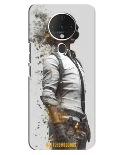 Чехол для TECNO Spark 6 с картинкой «PUBG — боец в пыли»