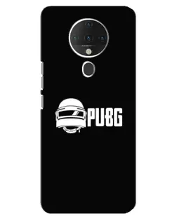 Чехол для TECNO Spark 6 с картинкой «PUBG — классический лого»