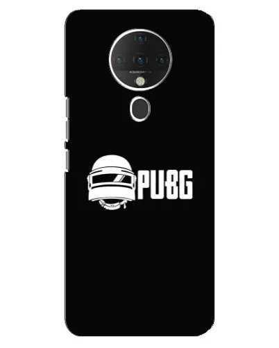Чехол для TECNO Spark 6 с картинкой «PUBG — классический лого»