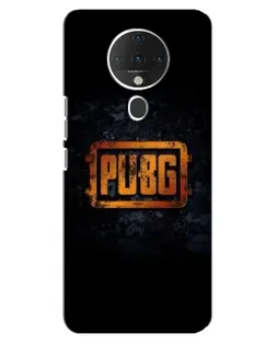 Чехол для TECNO Spark 6 с картинкой «PUBG — золотой логотип»